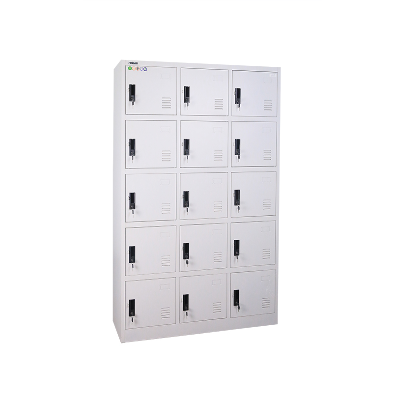 Five Tiers 15 Doors Metal Locker