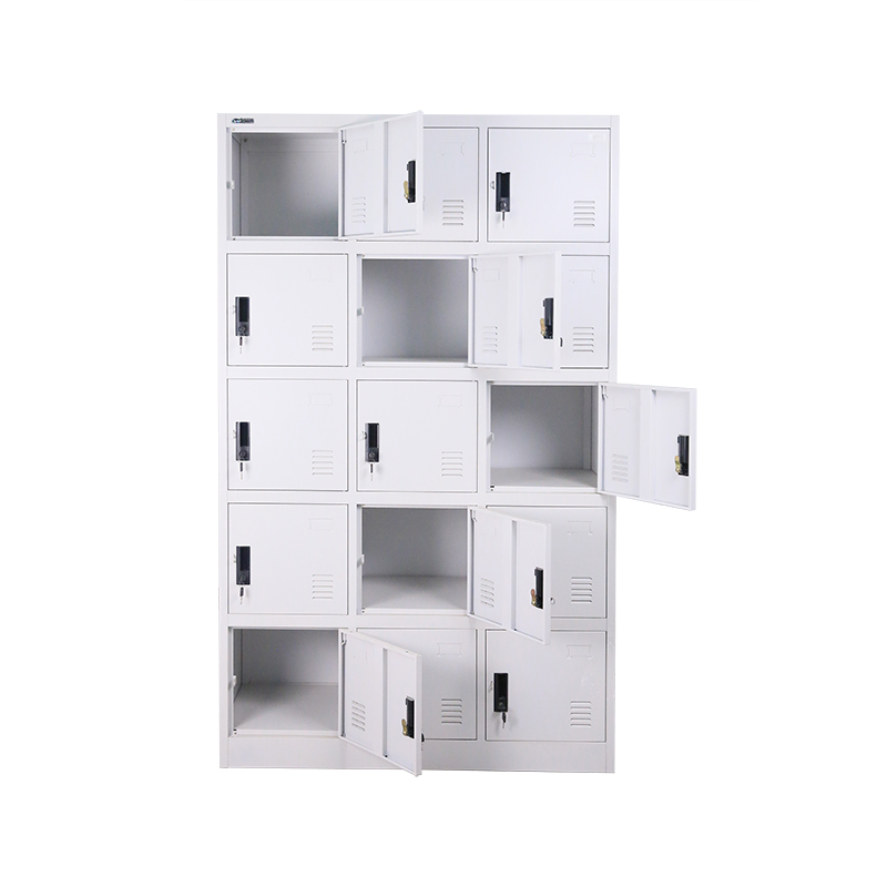 Five Tiers 15 Doors Metal Locker