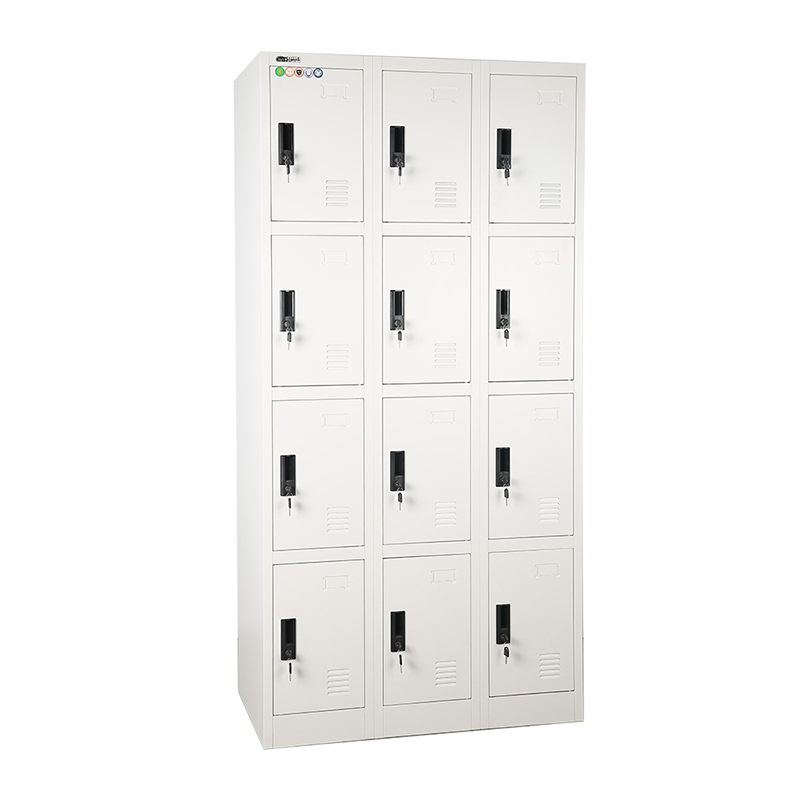 Four Tiers 12 Doors Metal Locker