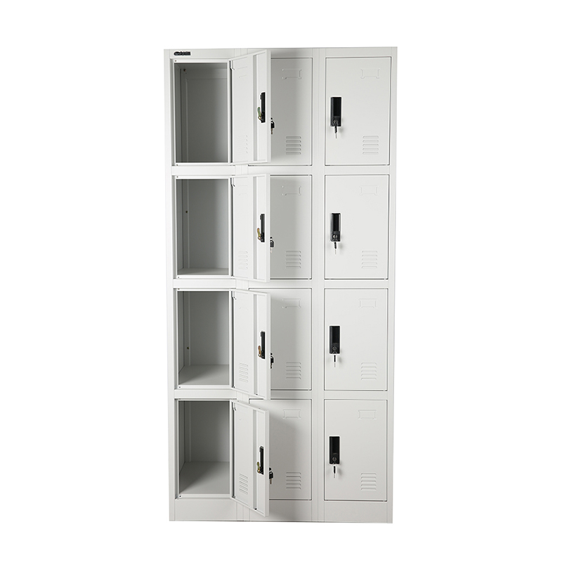 Four Tiers 12 Doors Metal Locker