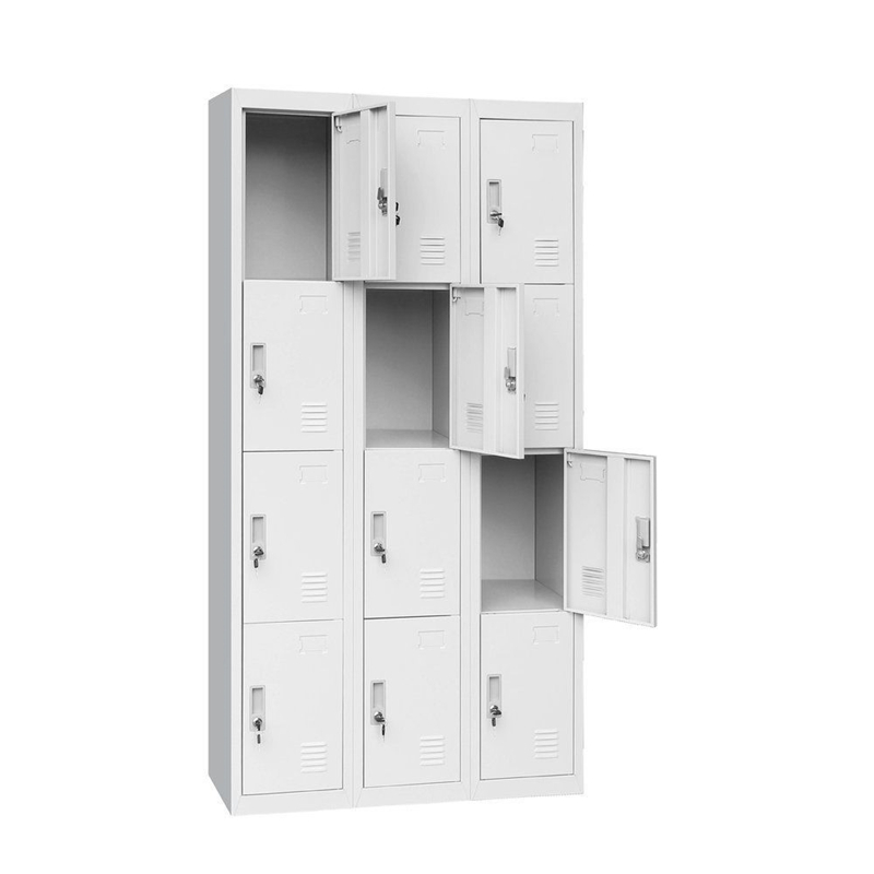 Four Tiers 12 Doors Metal Locker