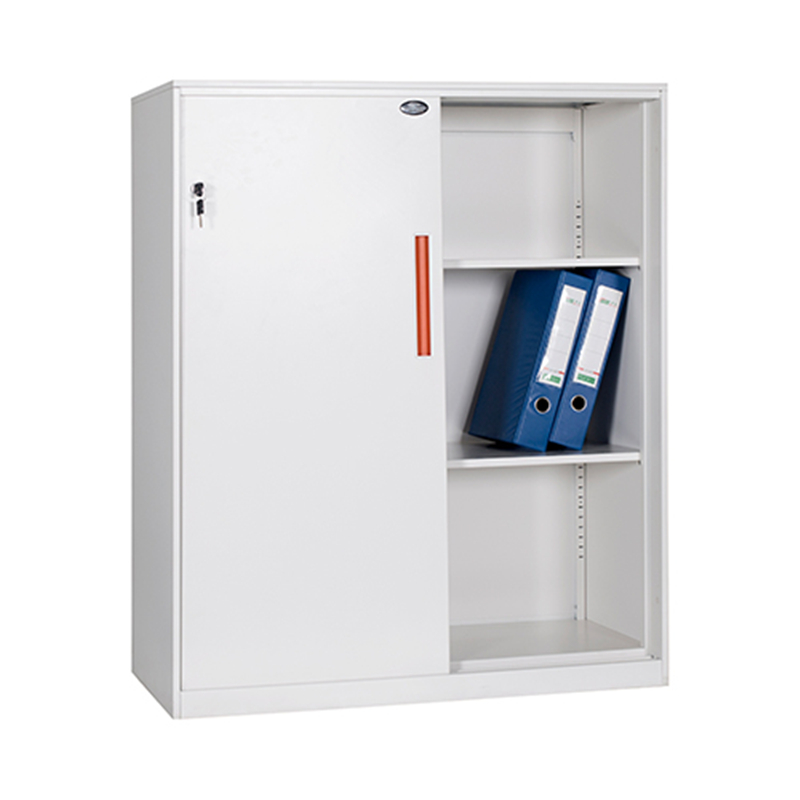 Low Metal Sliding Door Cabinet