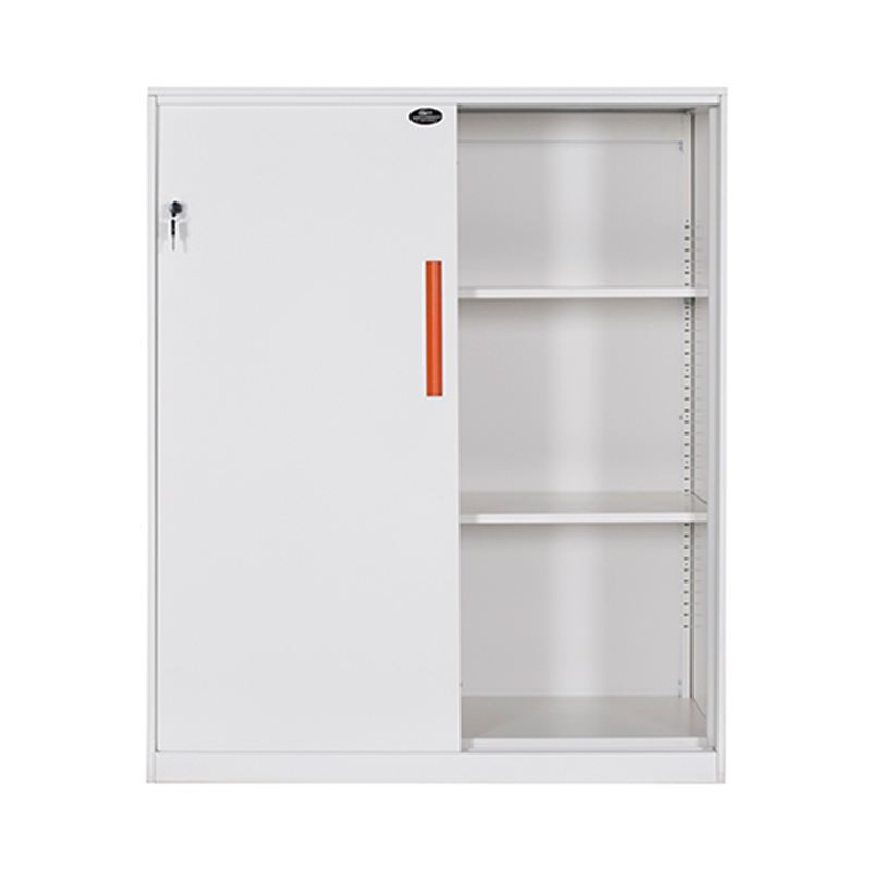 Low Metal Sliding Door Cabinet