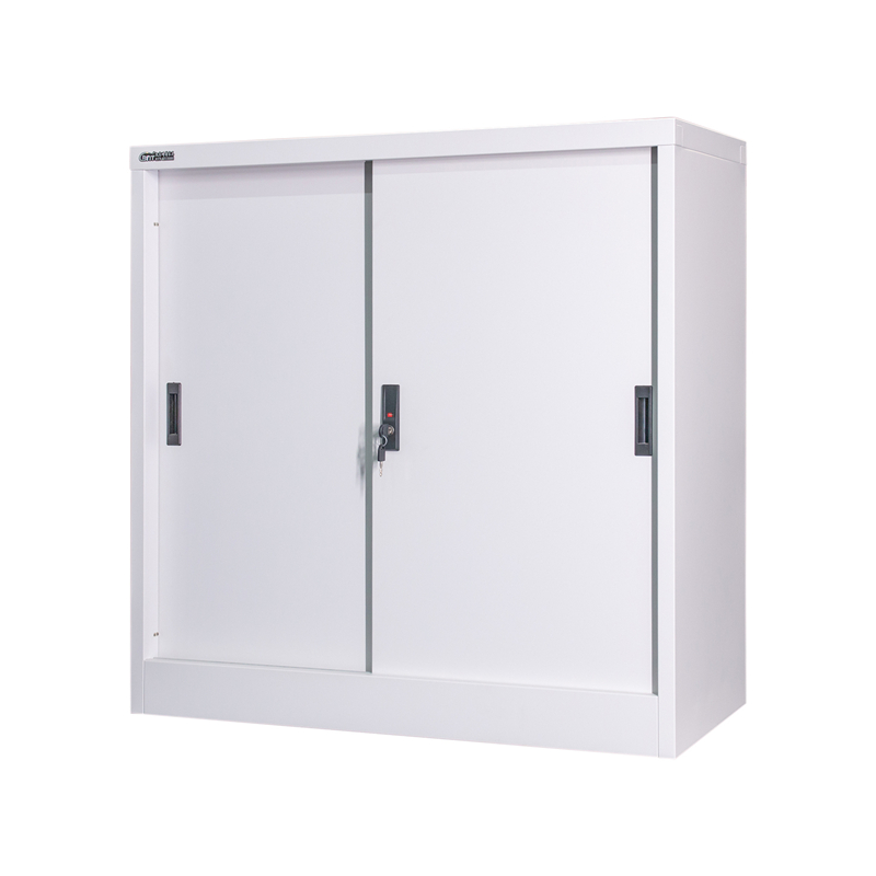 Low Sliding Door Steel Cabinet