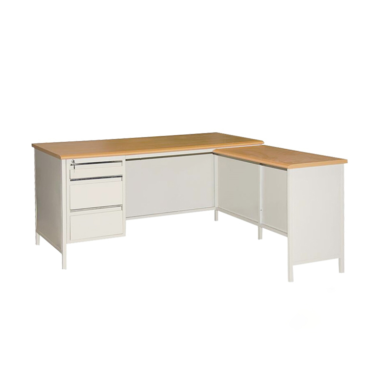 Metal L Shape Executive Desk