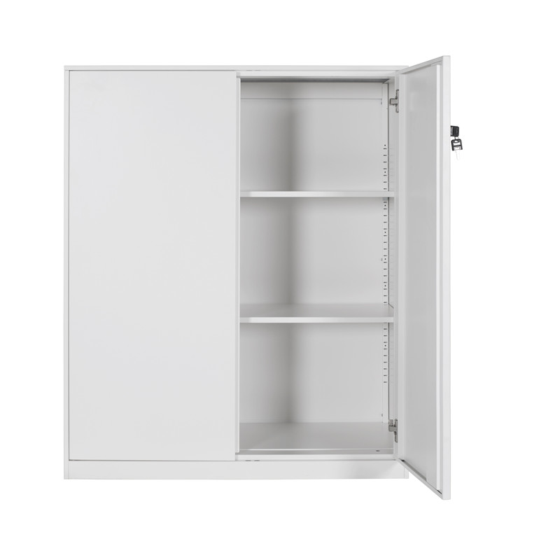 Narrow Edge Metal Swing Door Storage