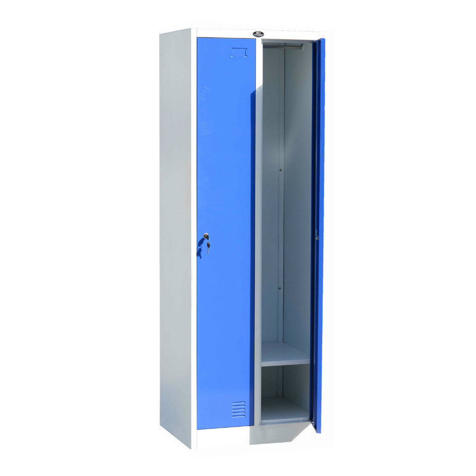 Single Tier 2 Doors Metal Locker