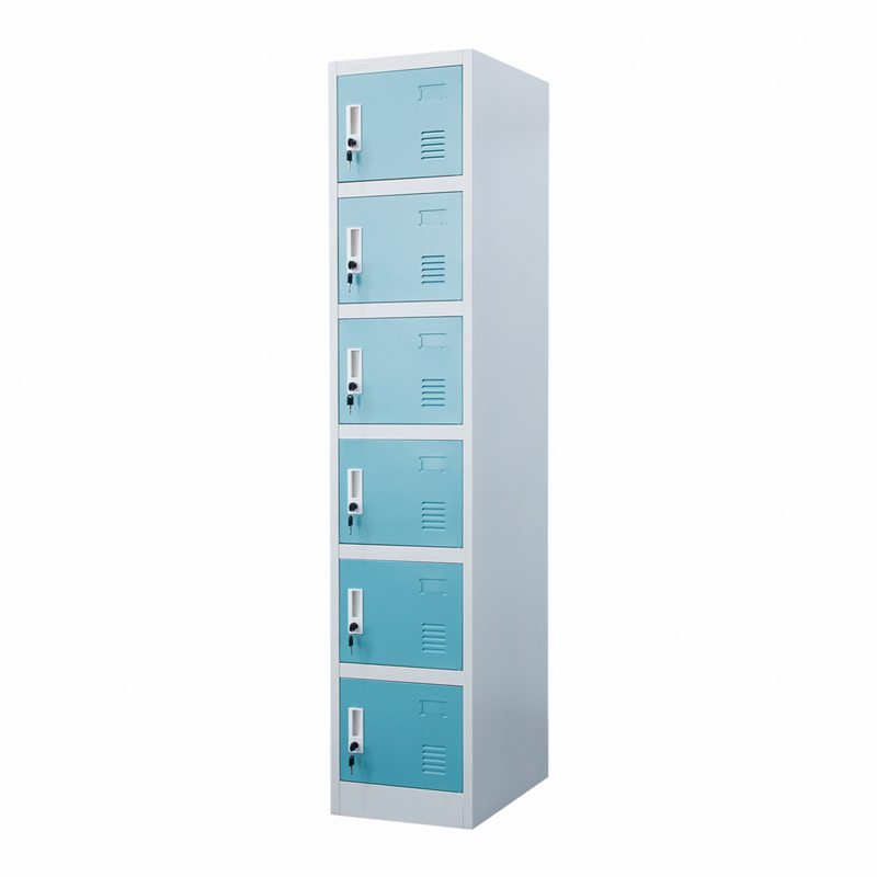 Six Doors Metal Locker