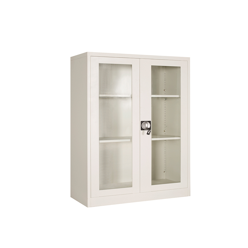 Small Glass Swing Doors Cabinet