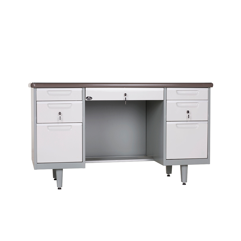 Steel Desk With Double Pedestal