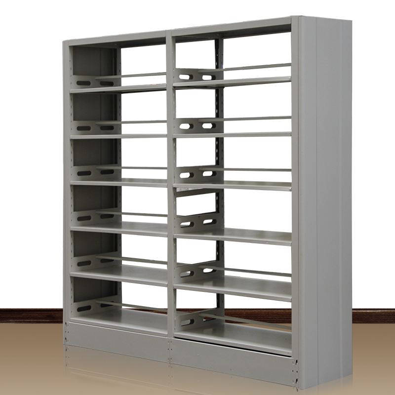 Steel Double Sided Library Bookshelf