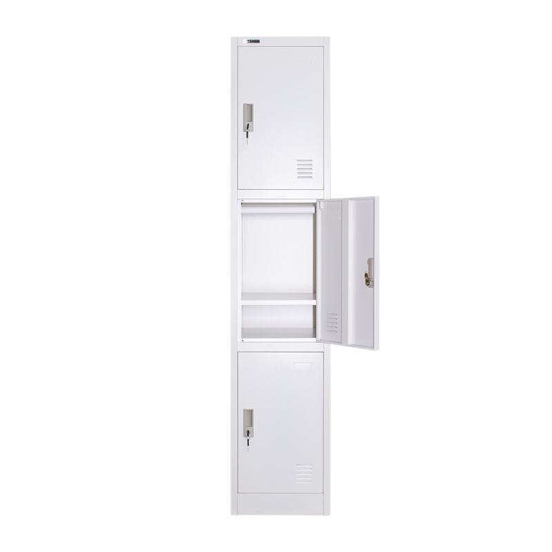 Three Doors Metal Locker