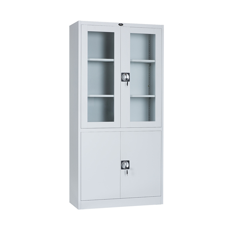 Up Swing Glass Door Steel Cabinet