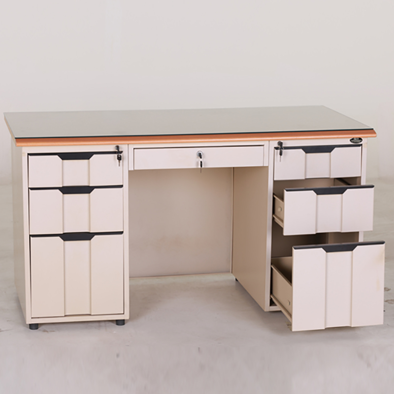 Metal Desk With Drawers